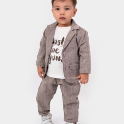 ERKEK 2/5 YAŞ JUST BE YOU YAZILI 3 LÜ TAKIM