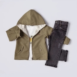 ERKEK 2/5 YAŞ KAPŞONLU MONTLU TAKIM