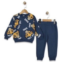 ERKEK 2/5 YAŞ LION KİNG BASKILI ÜÇ İP TAKIM