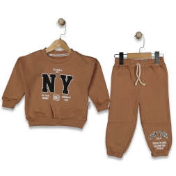 ERKEK 2/5 YAŞ NY 80 BASKILI ŞARDONLU TAKIM