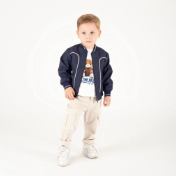 ERKEK 2/5 YAŞ SEVİMLİ AYICIKLI CEKET TAKIM