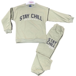 ERKEK 2/5 YAŞ STAY CHILL BİYELİ İKİ İPLİK İKİLİ TA