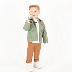 ERKEK 2/5 YAŞ ÜSTTEN CEPLİ CEKET CEPLİ  TAKIM