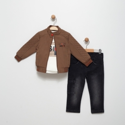 ERKEK 2/5 YAŞ WİSİON NAKIŞ CEKET TAKIM