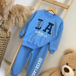 ERKEK 3/10 YAŞ BY LA BASKILI 3 İPLİK Ş.SUZ ERKEK T