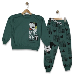 ERKEK  3/10 YAŞ MICKEY BASKILI TAKIM