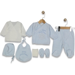 ERKEK 3/3 AY 7\'Lİ KADİFE SET KARTANELİ