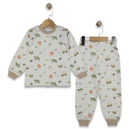 ERKEK 3/6 YAŞ ÇITÇITLI ARABALI PİJAMA