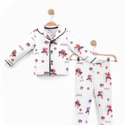 ERKEK 3/6 YAŞ SÜPERMAN BASKILI PİJAMA TAKIM