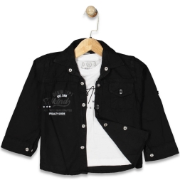 ERKEK 3/7 YAŞ WİKİLAND 2’Lİ KOT GÖMLEK