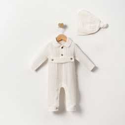 ERKEK 3/9 AY DÜĞMELİ MÜSLİN TULUM