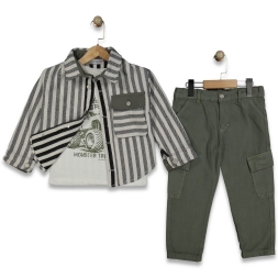 ERKEK 5/8 YAŞ 3\'LÜ ERKEK ÇOCUK TAKIM