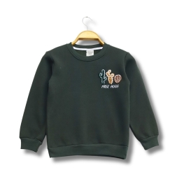 ERKEK 5/8 YAŞ FREE HUGS SÜZENE NAKIŞLI SWEAT