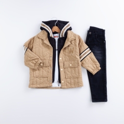 ERKEK 5/8 YAŞ SİZİNE W NAKIŞLI 4 LÜ TAKIM