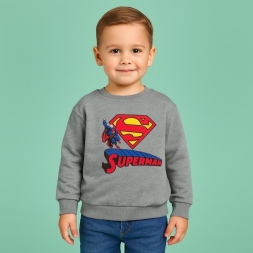 ERKEK 5/8 YAŞ SUPERMAN BASKILI SWEAT
