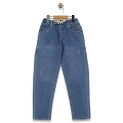 ERKEK 6/10 YAŞ KOT BEL İP BAĞLAMALI PANTALON