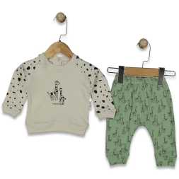 ERKEK 6/12 AY ZÜRAFA BASKILI TAKIM