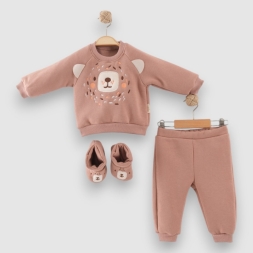 ERKEK 6/18 AY AYI NAKIŞLI PANDUFLU TAKIM