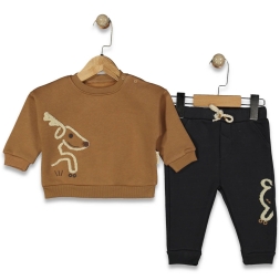 ERKEK 6/18 AY DEER FİGÜRLÜ TAKIM