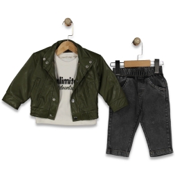 ERKEK 6/18 AY DERİ MONT TAKIM