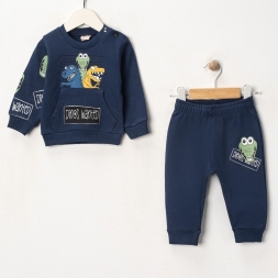 ERKEK 6/18 AY DİNAZOR BASKILI ERKEK TAKIM