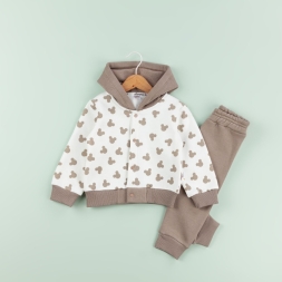 ERKEK 6/24 AY BASKILI KAPŞONLU TAKIM