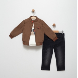 ERKEK 6/24 AY WİSİON NAKIŞ CEKET TAKIM