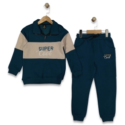 ERKEK 7/10 YAŞ SUPER COOL BALIKÇI FERMUARLI TAKIM