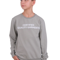 ERKEK 9/12 YAŞ CERTIFILED KAPÜŞONLU SWEAT