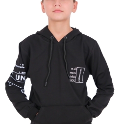 ERKEK 9/12 YAŞ UNSTOPPABLE KAPÜŞONLU SWEAT
