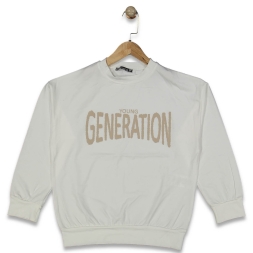 ERKEK 9/12 YAŞ YOUNG GENARATION YAZILI SWEAT