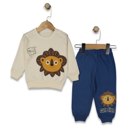 ERKEK 9/18 AY CUTE LİON TAKIM