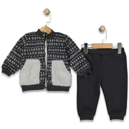 ERKEK 9/18 AY KARMA DESEN 3LÜ TAKIM