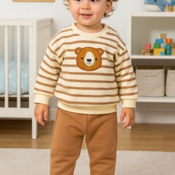 ERKEK 9/24 AY AYICIK NAKIŞLI İKİLİ TAKIM