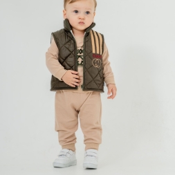 ERKEK 9/24 AY CUOCİ YELEKLİ TAKIM