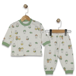 ERKEK 9/24 AY KULAKLI TAVŞAN PJAMA TAKIM