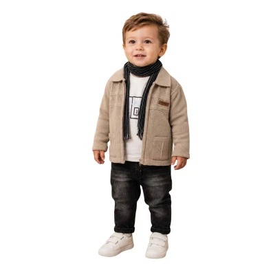 ERKEK 9/24 AY TRİKO CEKETLİ 4LÜ TAKIM