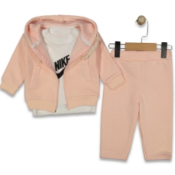 ERKEK 9/24 NIKE İŞLEMELİ KAPŞONLU ŞARDONLU 3LÜ  TA