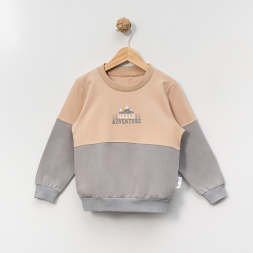 ERKEK ÇOCUK 5-8 YAŞ BASKILI SWEAT