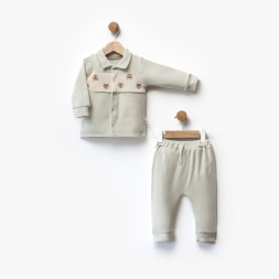 FLEXIBABY 218054 BEBE KADİFE TAKIM