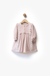FLEXİBABY-229518KIZ AY FLEXIBABY BEBE ELBİSE