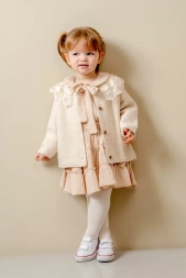 KIZ 6/18 AY TÜLLÜ TRİKO TAKIM