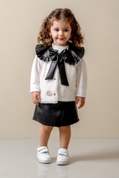 KIZ ÇOCUK KIZ ÇOCUK/KIZ ÇOCUK AY KALPLİ ÇITIR