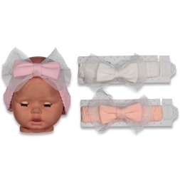 KIZ 3/18 AY PENYE SİMLİ FİYONK SAÇBANDI