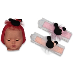 KIZ 3/18 AY PENYE MİCKEY SAÇ BANDI