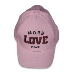 KIZ 9/15 YAŞ GARSON MORE LOVE NAKIŞLI ŞAPKA