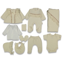 KIZ 1/1 AY ARA DANTELLİ KIZ 10LU SET