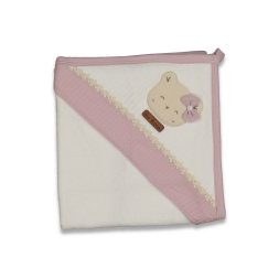 KIZ 1/1 AY GİRL BEAR HAVLU SİLGİ