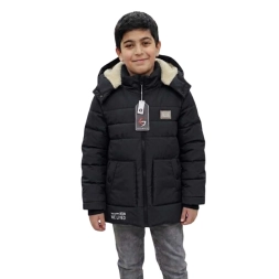 KIZ 11/14 YAŞ FERMUARLI CEPLİ MONT