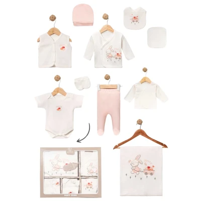 KIZ 1/3 AY HAPPY TAVŞAN 10 LU ZIBIN SET